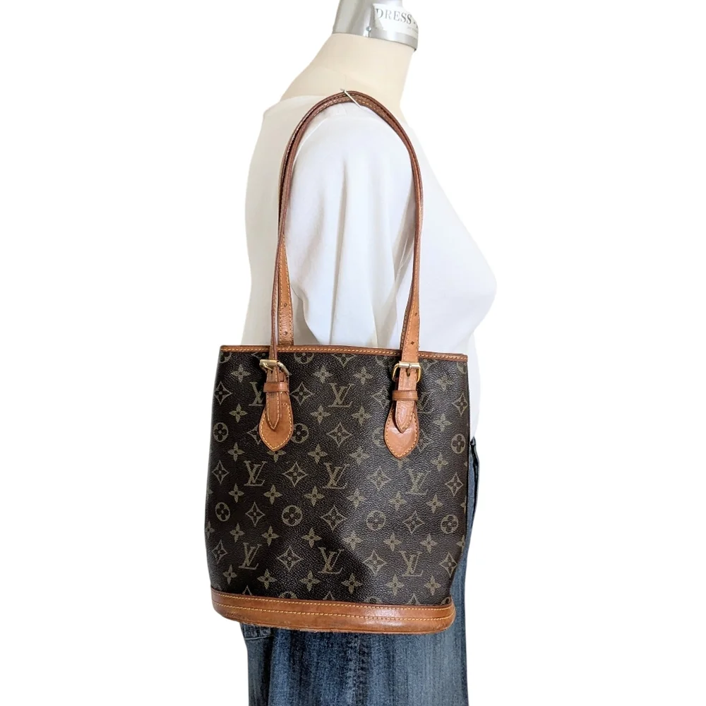Louis Vuitton Vintage Petit Bucket Bag - Picture 2 of 16